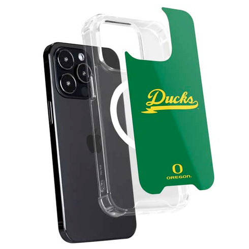 University of Oregon Ducks Logo and Wings iPhone 16 Pro MagSafe Case